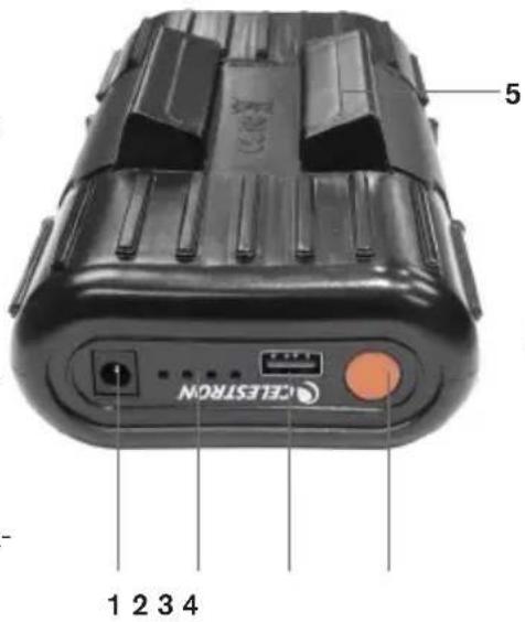 CELESTRON PowerTank 18771 - CHARACTERÍSTICAS Y LISTA DE PIEZAS - 1