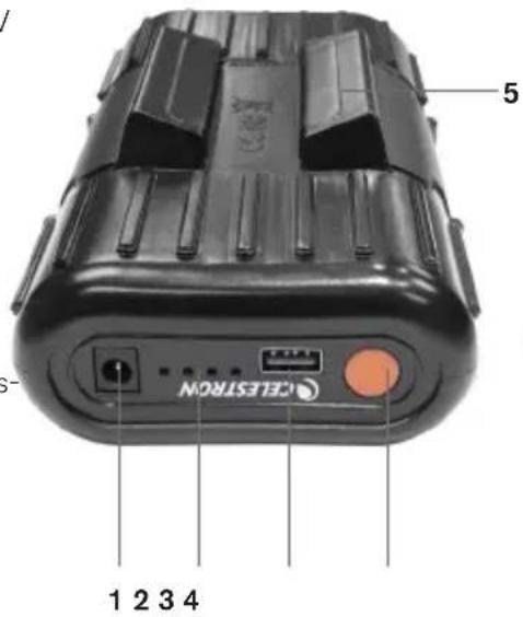 CELESTRON PowerTank 18771 - Fonctionnalités et LISTE des pièces - 1