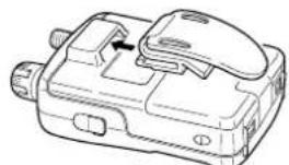ICOM ICR6 - Pinza de cinturón - 1