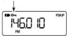 ICOM ICR6 - Función Bloqueo - 2