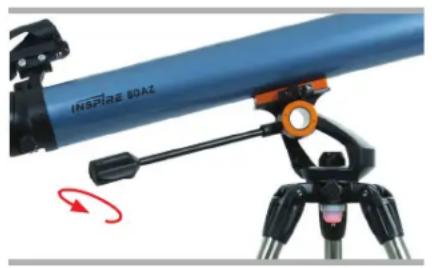CELESTRON Inspire 100AZ - MOVER EL TELESCOPIO - 1