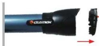 CELESTRON Inspire 100AZ - TUBO DEL TELESCOPIO - 2