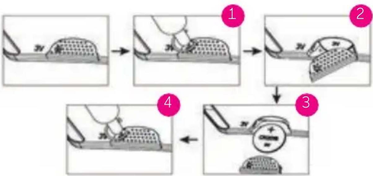 WOXTER Smart pad 90 - Changement de batterie - 1