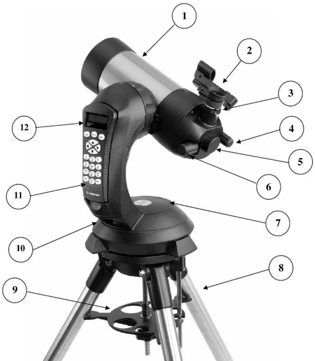CELESTRON NexStar 4SE - Warning - 2