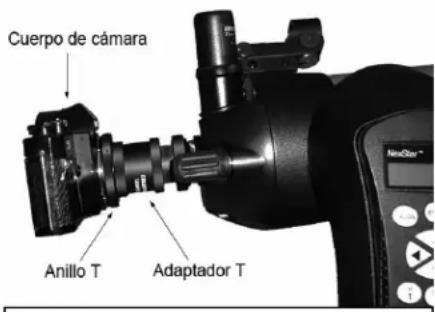 CELESTRON NexStar 4SE - Adaptación de una CAMERA al NexStar - 1