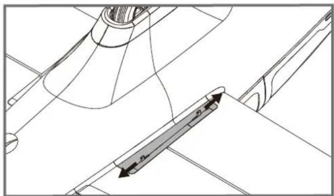 FMS Fox Glider - Main wing installation - 2