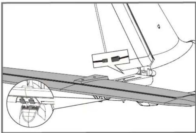 FMS Fox Glider - Montage du stabilisateur horizontal - 1