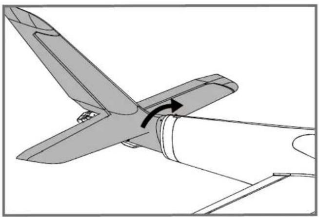 FMS Fox Glider - Montage des Modells - 1