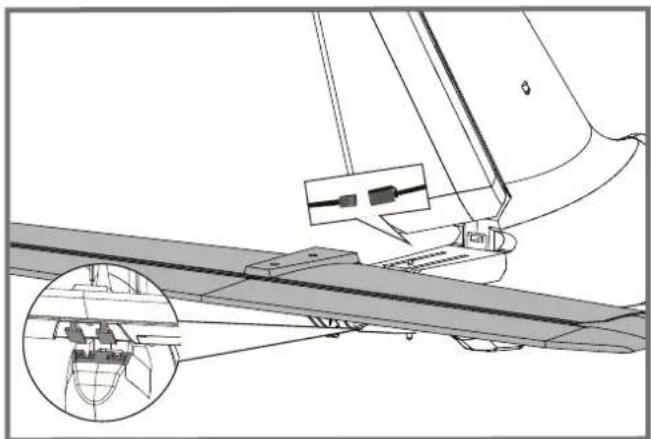 FMS Fox Glider - Montage des Höhenruders - 1