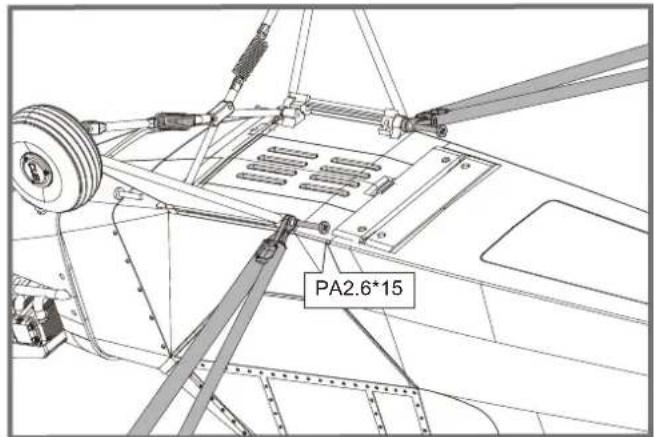 FMS J3 Cub V3 - Main wing set installation - 1