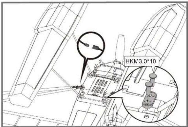 FMS J3 Cub V3 - Float set installation - 2