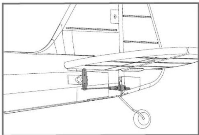 FMS J3 Cub V3 - Montage des tringleries de commandes - 2