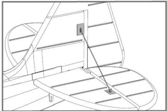 FMS J3 Cub V3 - Montage des haubans de stab - 1