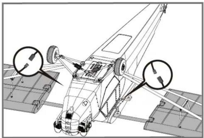 FMS J3 Cub V3 - Montage des ailes - 3