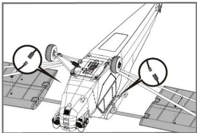 FMS J3 Cub V3 - 主翼安装 - 3