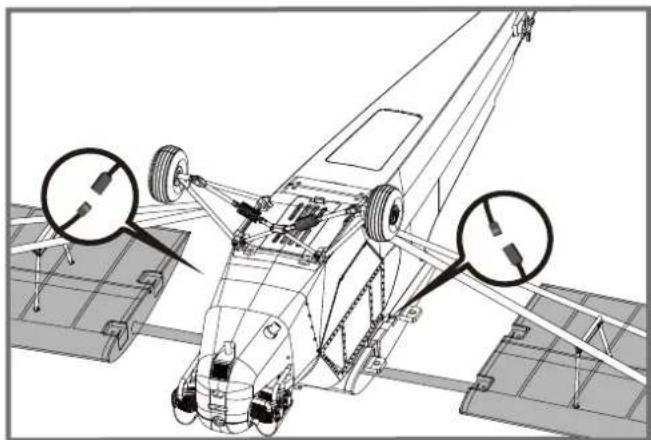 FMS J3 Cub V3 - Montage der Tragflächen - 3
