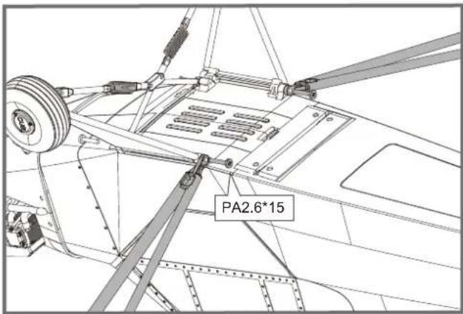 FMS J3 Cub V3 - 主翼安装 - 1