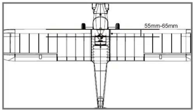 FMS J3 Cub V3 - 重心调整 - 1