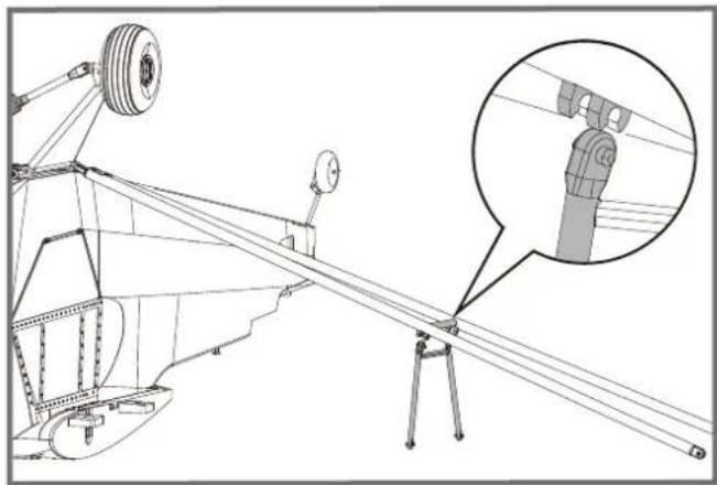 FMS J3 Cub V3 - 主翼安装 - 2