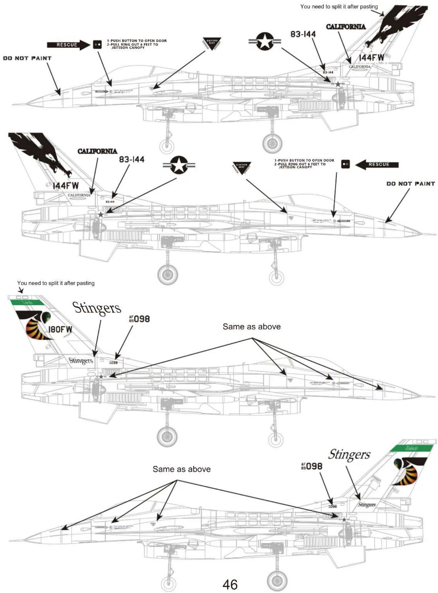 FMS F16C Fighting Falcon - 起飞前的检查 - 2