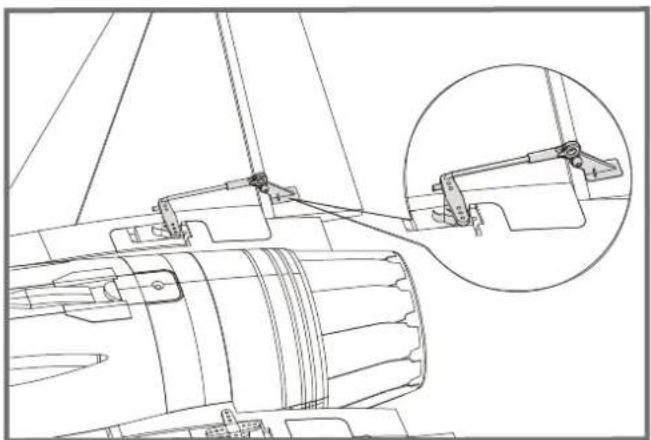 FMS F16C Fighting Falcon - Installation des stabilisateurs horizontaux - 2
