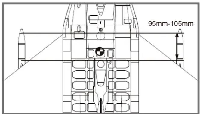 FMS F16C Fighting Falcon - Check the C.G. (Center of Gravity) - 1
