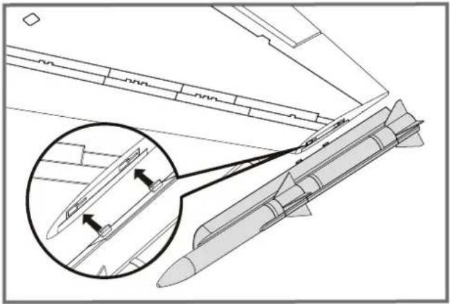 FMS F16C Fighting Falcon - Montage des Seitenruders - 6