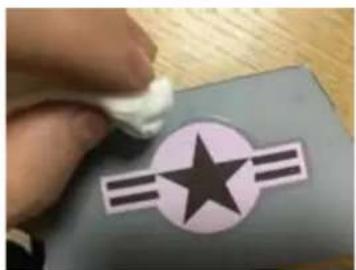 FMS F16C Fighting Falcon - 贴纸安装说明 - 2