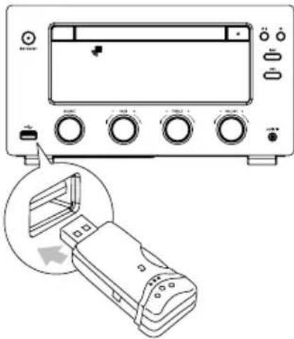 Krüger&Matz KM 1598 - AFSPELEN UIT een USB-TOESTEL - 1