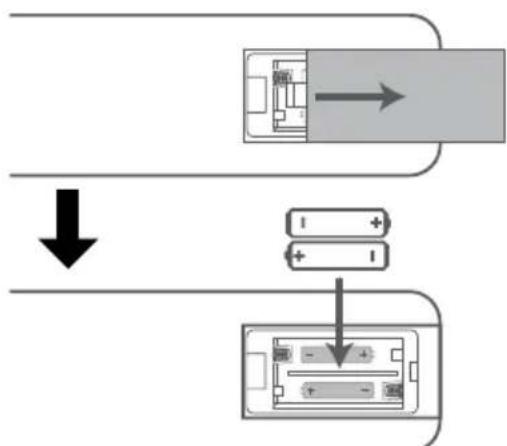Krüger&Matz KM 1908 - Instalacja baterii - 1