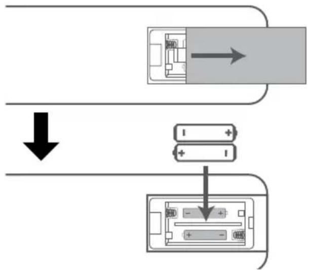 Krüger&Matz KM 1908 - Installatie van de batterij - 1