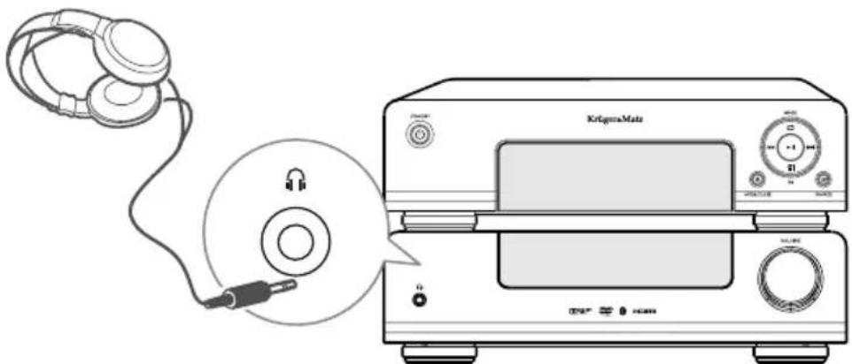 Krüger&Matz KM 1908 - Connect to Headphone - 1