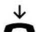 Hagenuk EuroPhone free - Pictogram in the User's Guide - 3