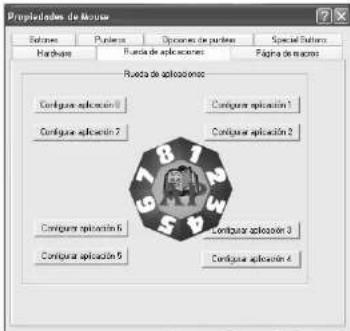 SAITEK PC Gaming Mouse - Rueda de aplicaciones - 1