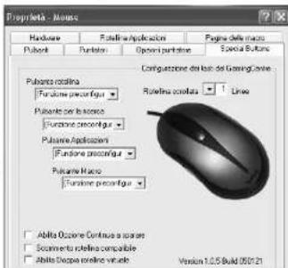 SAITEK PC Gaming Mouse - Pulsante per la ricerca Web - 1