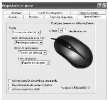 SAITEK PC Gaming Mouse - Boton de busqueda en la Red - 1
