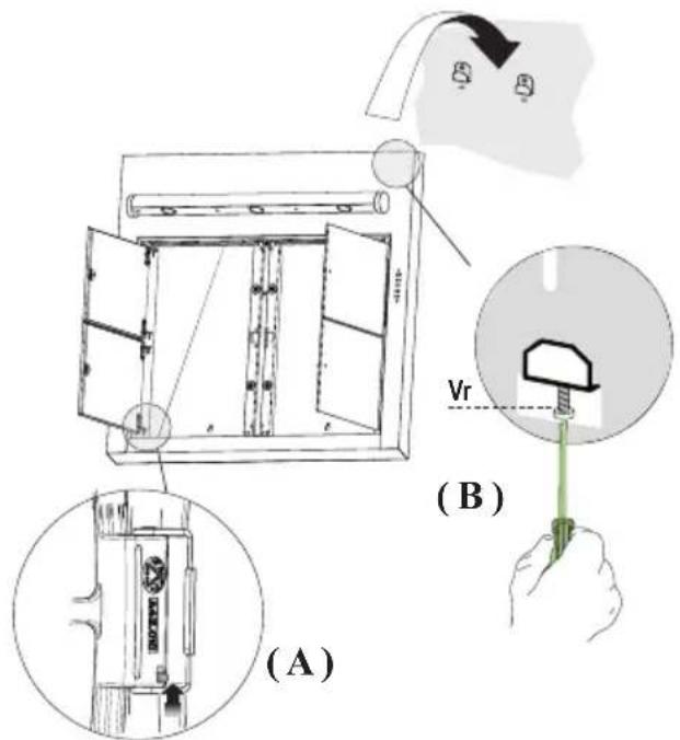 DE DIETRICH DHD498XE1 - Per installatione con camino decorativo: (Opzionale) - 1
