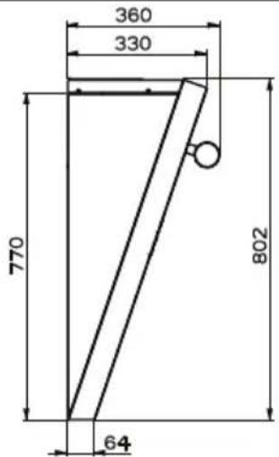 DE DIETRICH DHD498XE1 - Ingombro - 2