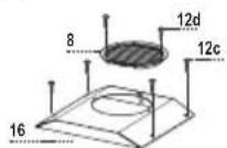 DE DIETRICH DHD498XE1 - Encombrement - 5