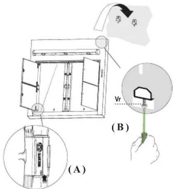 DE DIETRICH DHD498XE1 - To install a decorative chimney ( optional ) - 1