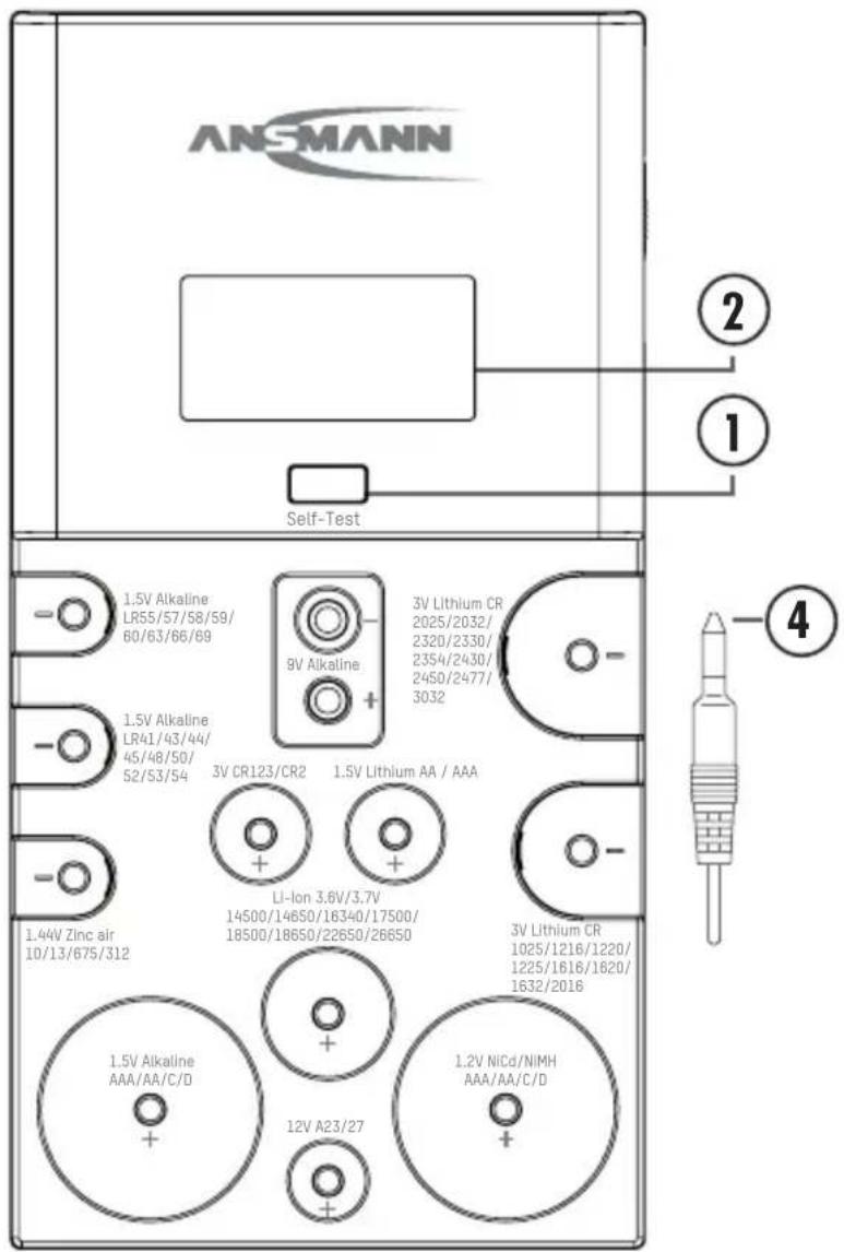 ANSMANN Energy Check LCD - 2