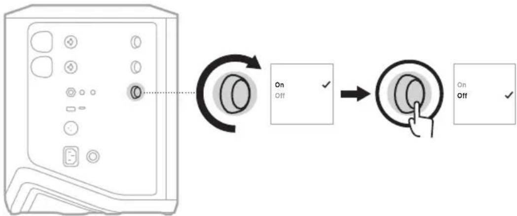 BOSE S1 Pro - Timer für automatisches Abschalten deaktivieren - 2