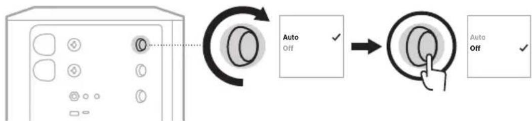 BOSE S1 Pro - Abilitare o disabilitare la funzionalità dell'inserto di canale - 3