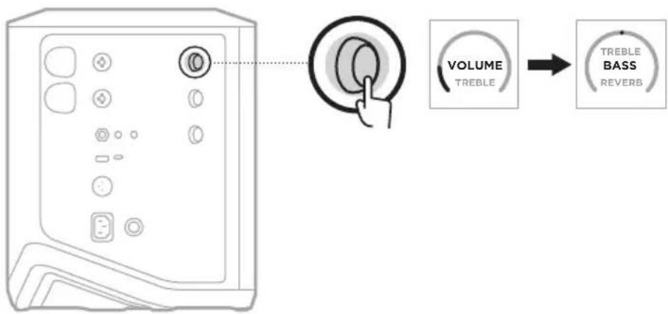 BOSE S1 Pro - Justera basen - 1