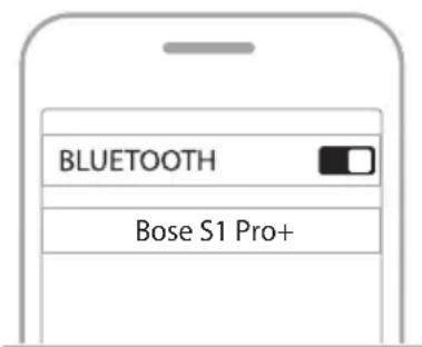 BOSE S1 Pro - Bluetooth-eszköz csatlakoztatása - 2