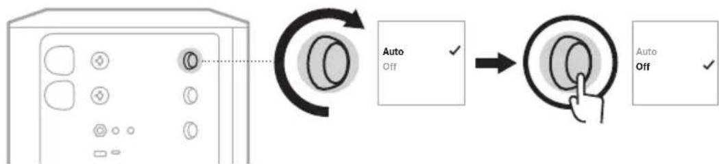 BOSE S1 Pro - AKTIVERA/INAKTIVERA FUNKTIONALITET FÜR TRÄDLÖSA SÄNDARE - 3