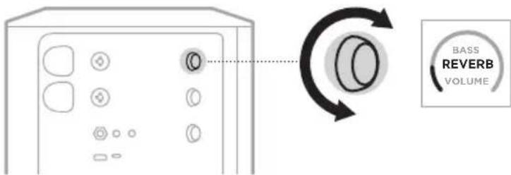 BOSE S1 Pro - Ajustar la reverberacion (solo canales 1 y 2) - 2