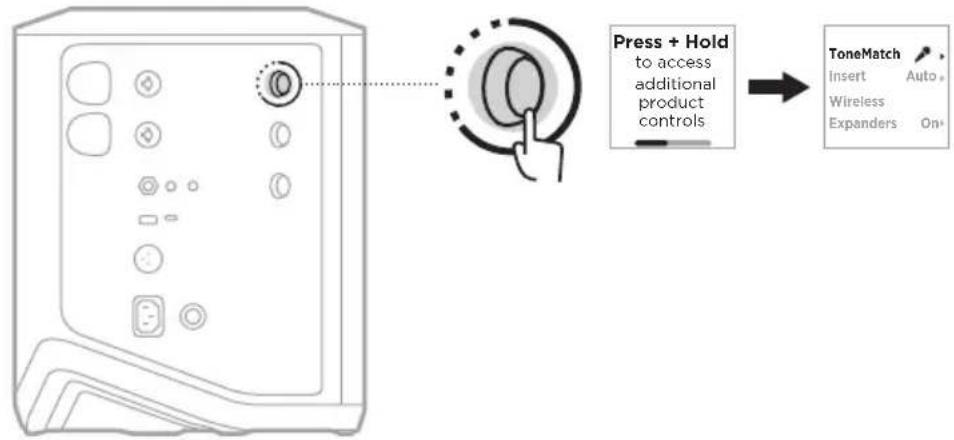 BOSE S1 Pro - ENABLE/DISABLE WIRELESS TRANSMITTER FUNCTIONALITY - 1