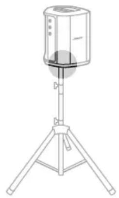 BOSE S1 Pro - CONECTAR UN SOPORTE DE ALTAVOZ - 2