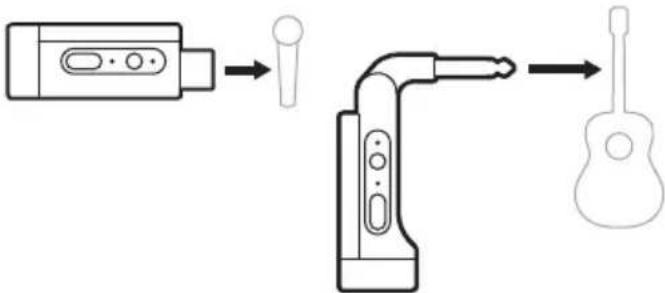 BOSE S1 Pro - CONECTAR UN TRANSMISOR INALÁMBRICO EMPAREJADO A UNA FUENTE DE AUDIO - 3